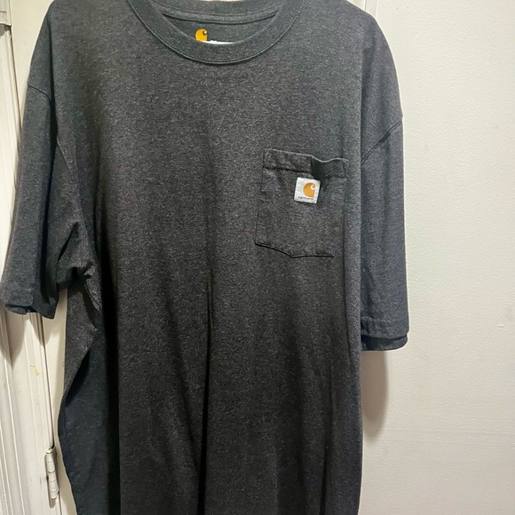 Carhartt Original fit grey short sleeve crew neck t-shirt - Picture 11 of 12
